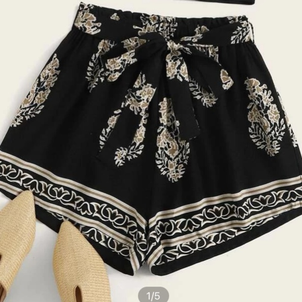 Black shorts
